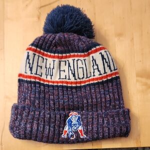 NFL Blue and Red Knit Beanie